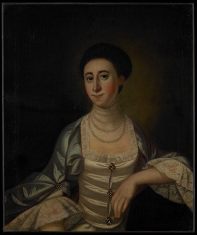 Porträt von Marcy Olney, ca. 1771 von Jeremiah Theus